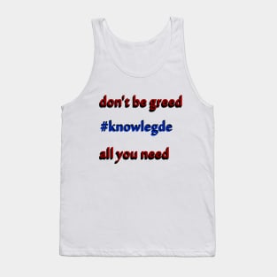 Knowledge Tank Top